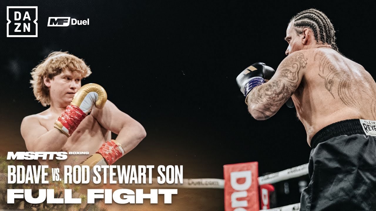 FASTEST KO IN MFB HISTORY: Bdave vs Rod Stewart Son
