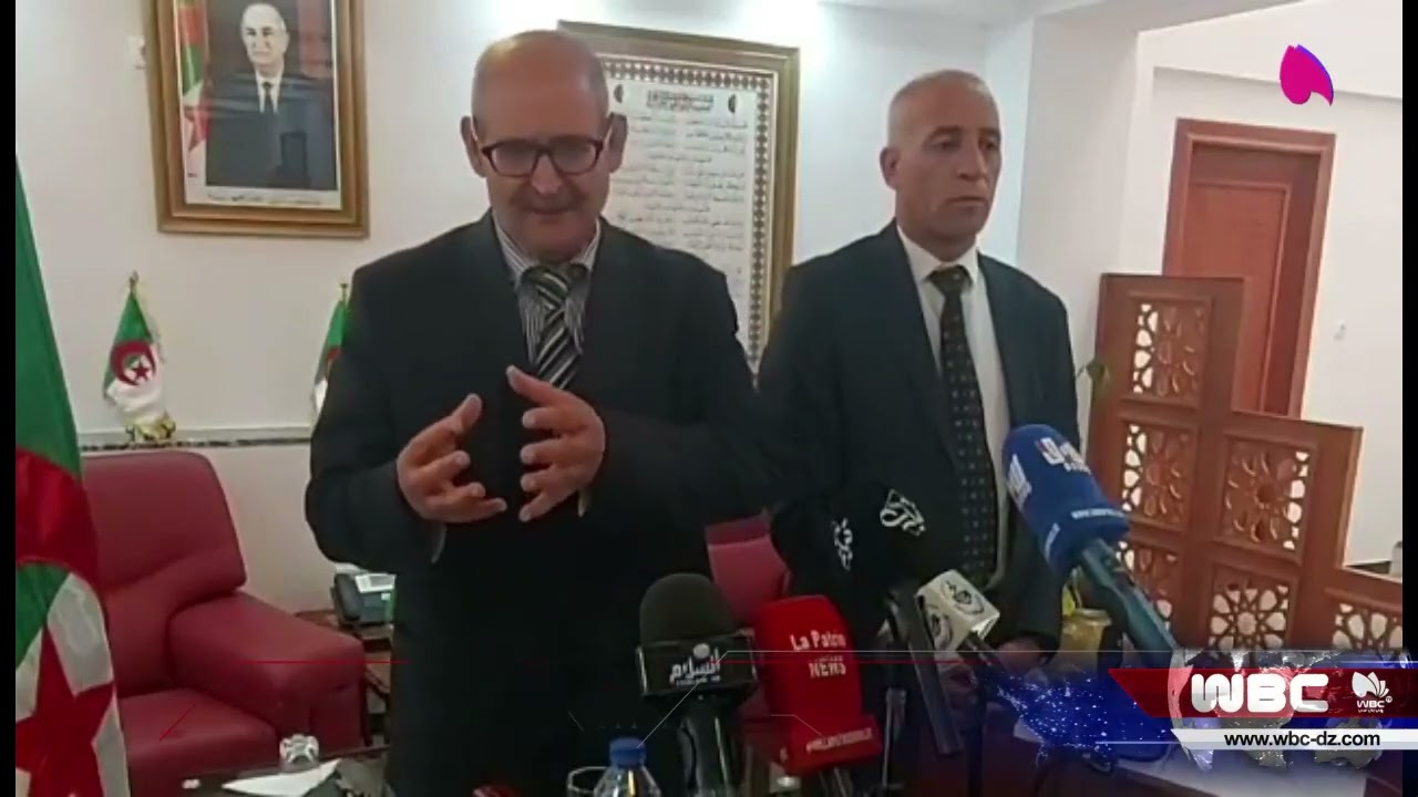 تيارت: والي الولاية يعلن في ندوة صحفية على مشروع تحلية مياه البحر