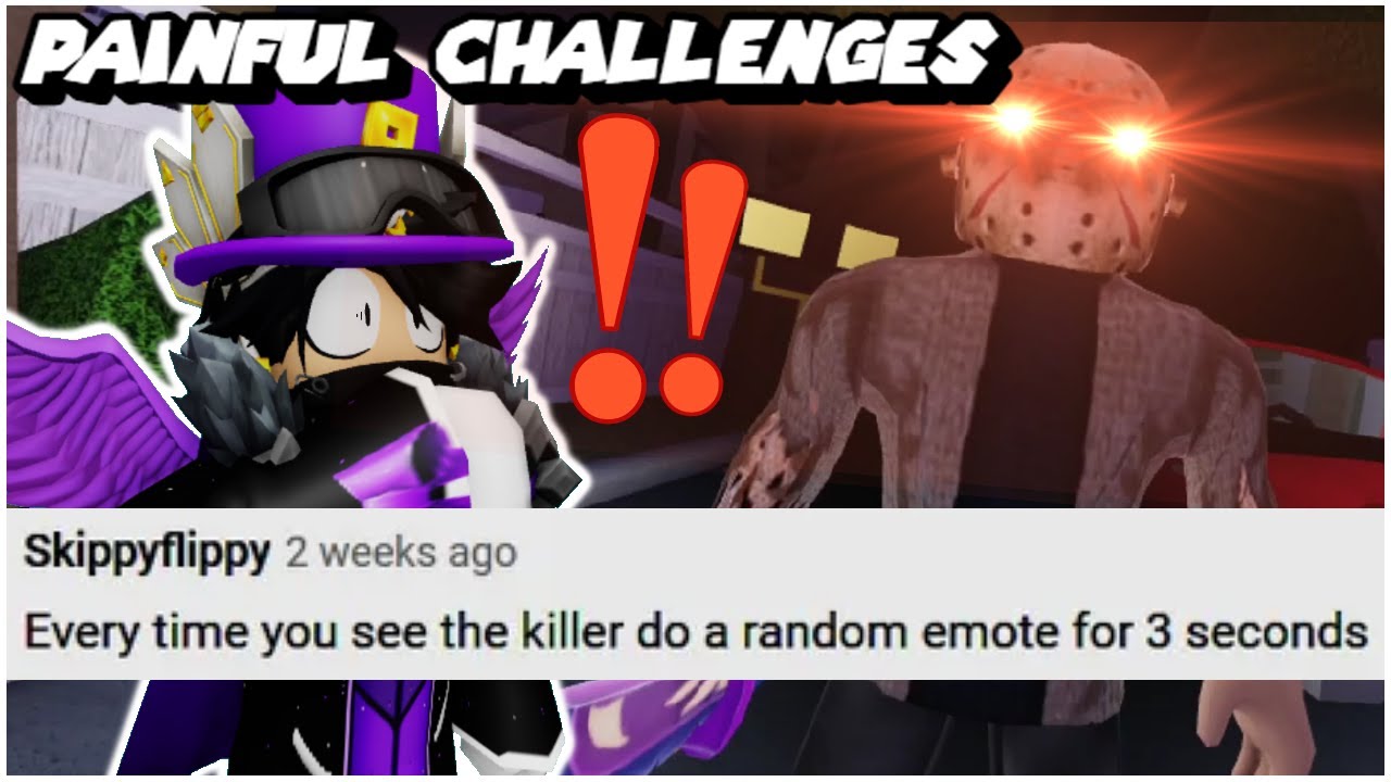 YOU GUYS KEEP DESTROYING ME || SURVIVE YOUR PAINFUL CHALLENGES!! || 🔪Survive The Killer