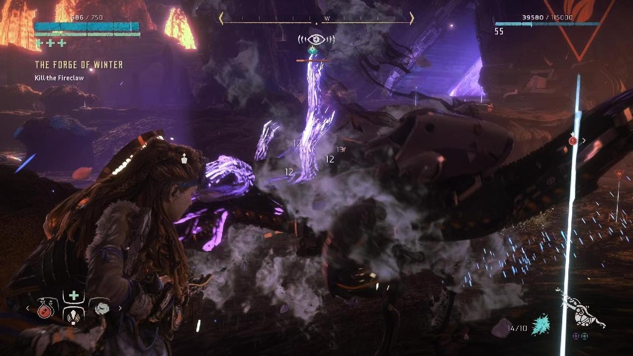 The Forge of Winter | Kill the Fireclaw (success) | Frozen Wilds | Horizon Zero Dawn Remastered