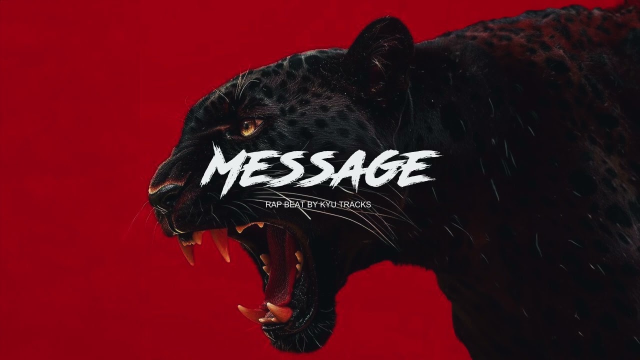HARD RAP beat Instrumental "MESSAGE" | DOPE Trap Instrumental 2025 | HARD Rap/Trap Beat