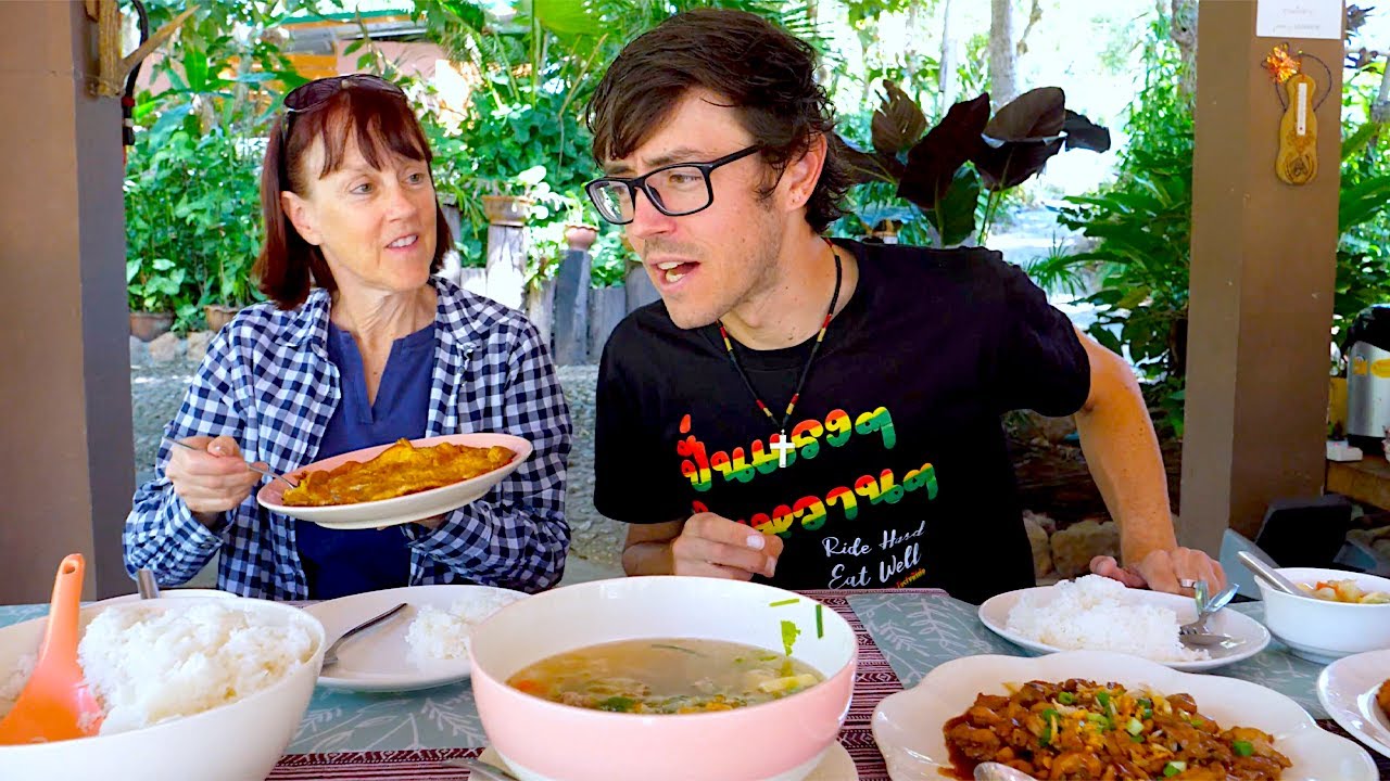 Taking My Parents Camping in Northern Thailand (BONUS Lahu Market Visit)