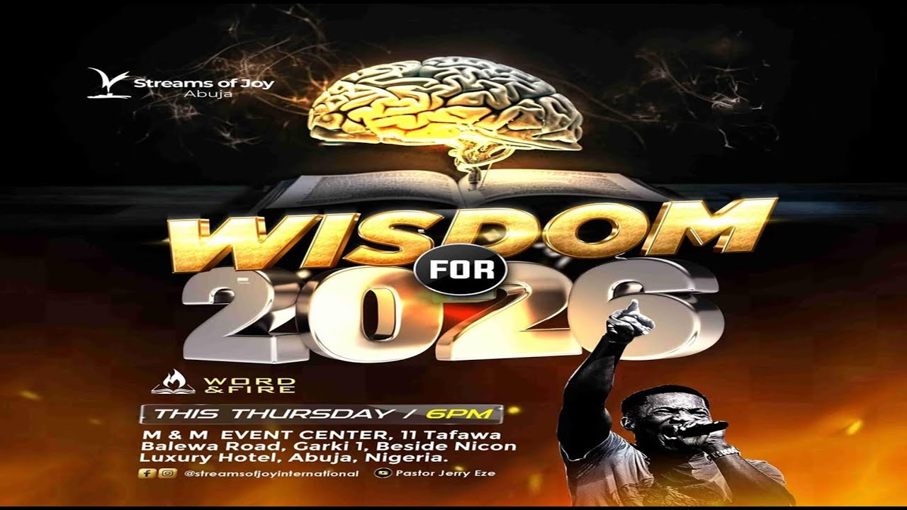 WISDOM FOR 2026 - PART 2 || WORD & FIRE || 29TH JANUARY 2026