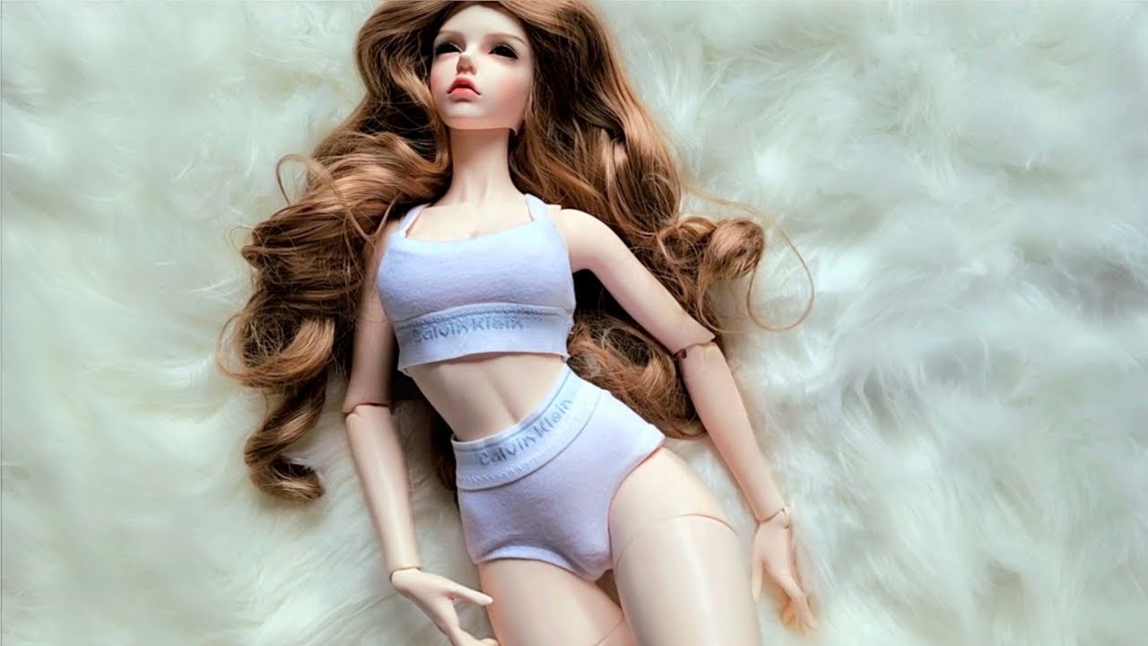 Making mini panties for my beautiful new doll! -BJD Dolls