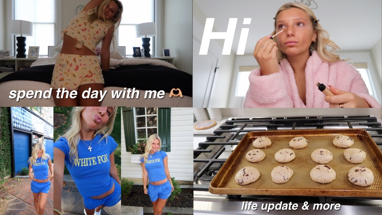 I'm back... spend the day with me + LIFE UPDATE