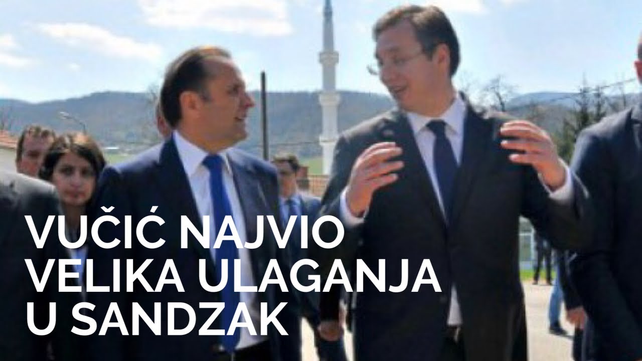 Aleksandar Vučić i Rasim Ljajić: OGROMNE INVESTICIJE ZA SANDŽAK
