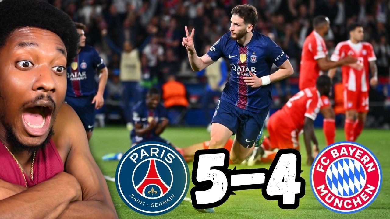 GREATEST CHAMPIONS LEAGUE GAME OF ALL TIME!😭🔥| PSG 5-4 Bayern Munich LIVE Reaction