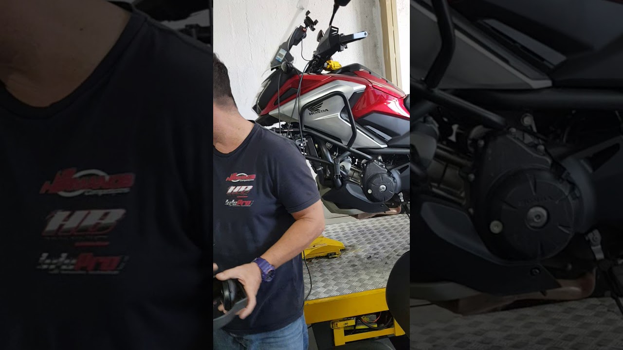 Honda NC 750x Resultado do Remapeamento