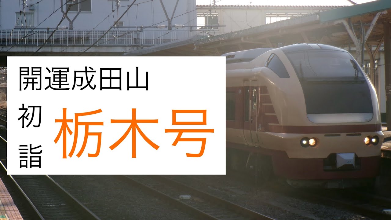 【JR東】開運成田山初詣栃木号