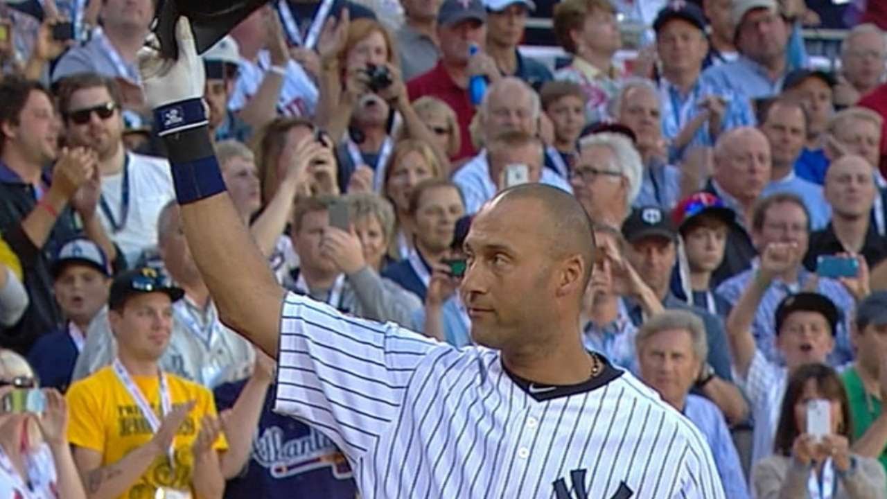 Derek Jeter se despide de el Juego de Estrellas