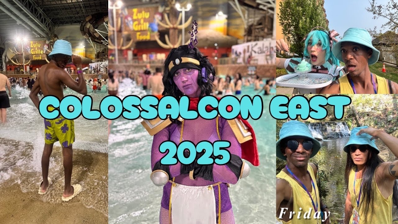 Colossalcon East 2025 Friday Vlog | Con Vlog