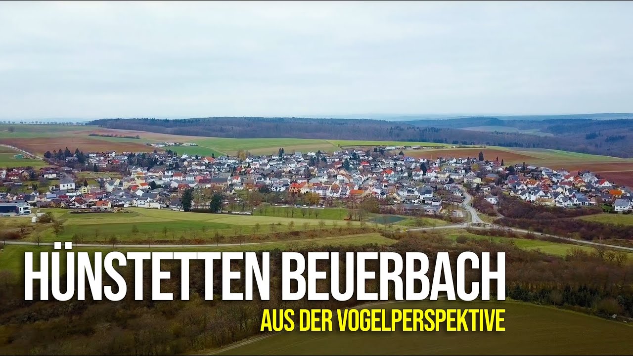 HÜNSTETTEN BEUERBACH von oben - 