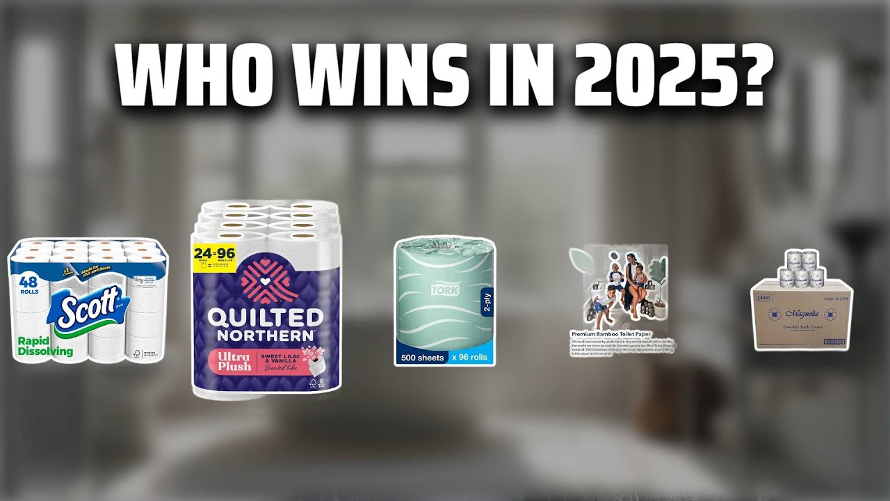 The Top 5 Best Toilet Paper in 2025 - Must Watch Before Buying!