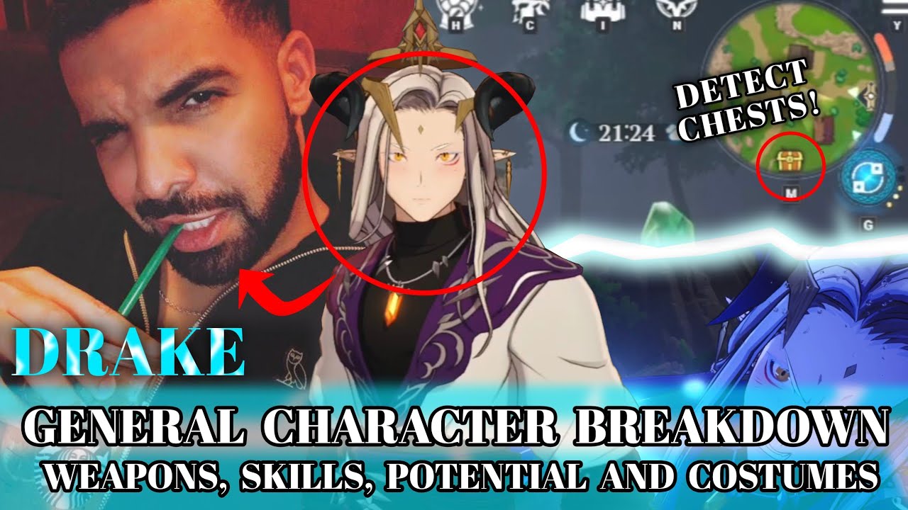 Drake - General Character Breakdown! The Seven Deadly Sins: Origin CBT! Skills Potential & More!