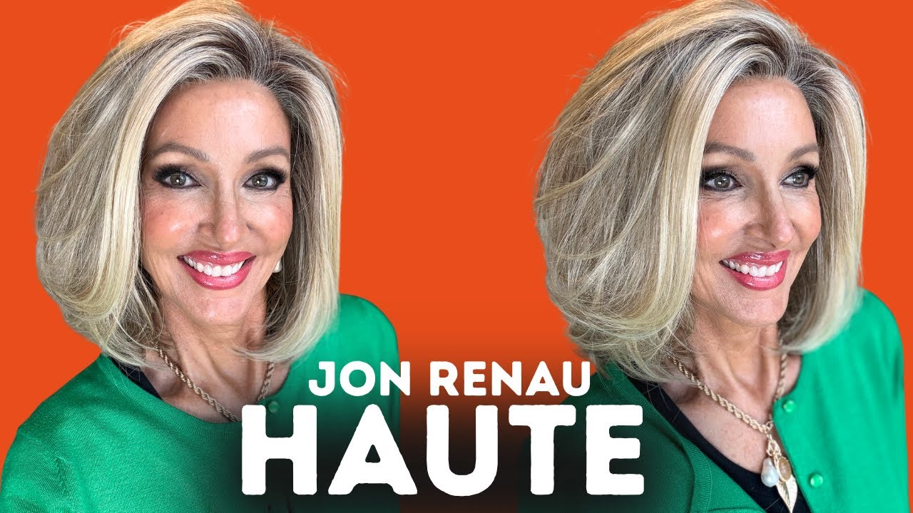 Jon Renau HAUTE|12FS8 ✨МГНОВЕННАЯ ЭЛЕГАНТНОСТЬ И СРАВНЕНИЕ ЦВЕТОВ Оттеночный пралине и блонд ката...