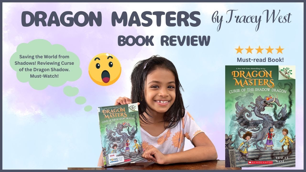 Magical Adventure Book Review | Dragon Masters Curse of the Shadow Dragon by Tracey West