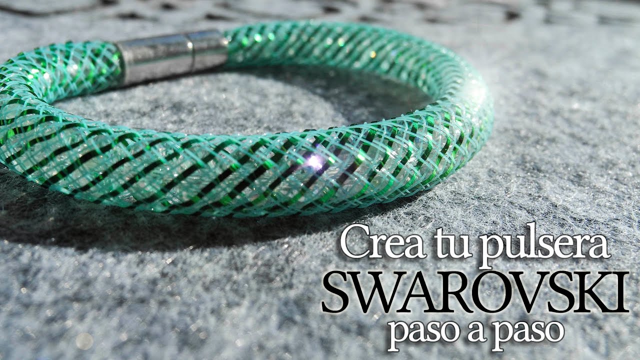 Pulsera personalizada Swarovski DIY | enfemenino tendencias