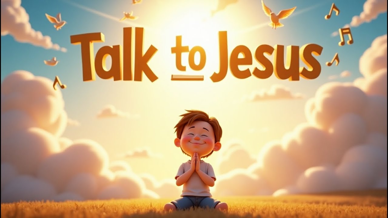 Talk to Jesus | Uplifting Kids' Worship Song | Christian Music for Children | Little Raya Kids TV