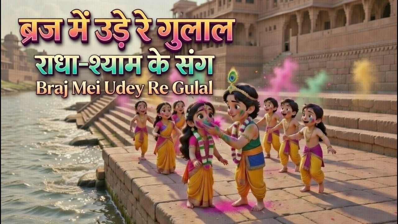 होली है ब्रज की | राधा-श्याम की लीला  | Braj Holi Radha Shyam ke sang