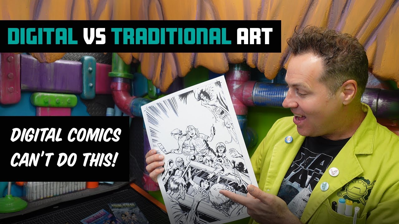 The #1 Reason For Drawing Traditional Comics!