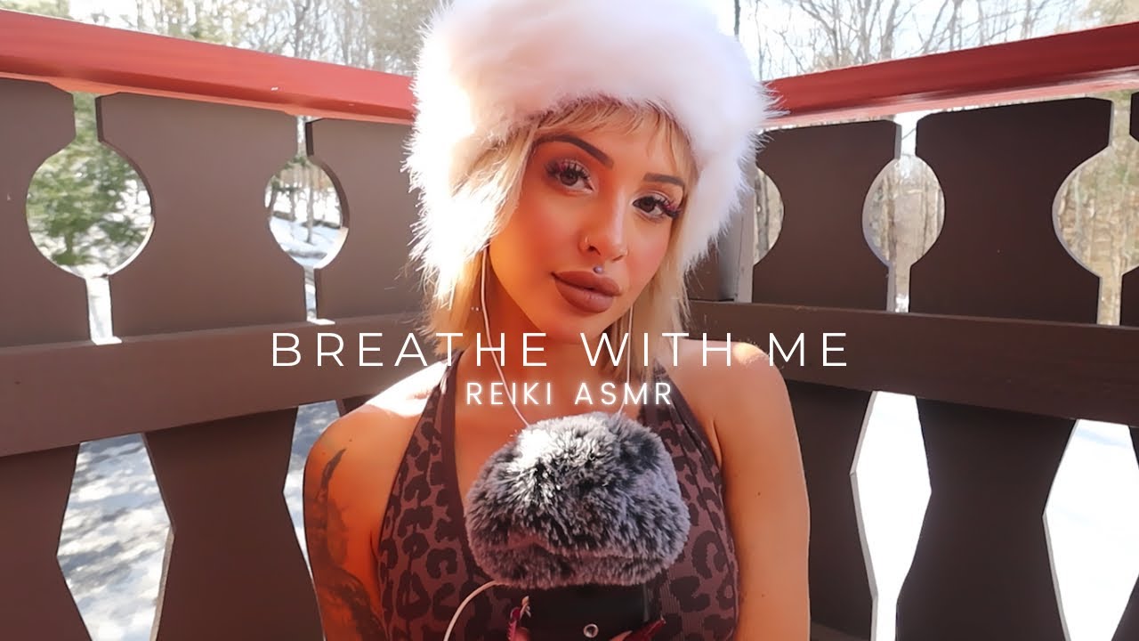 ASMR Reiki Healing ❄️ Soft Whispers in the Snow (Relaxing Nature Sounds)