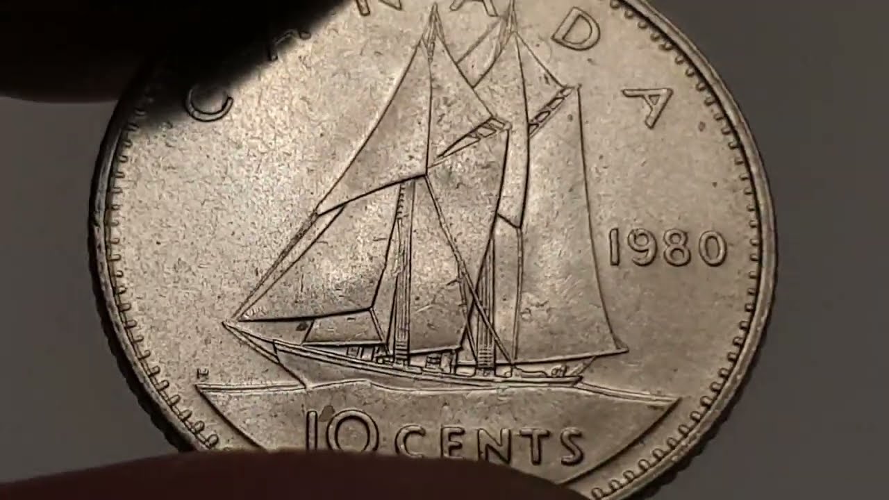 Канадские 10 центов 1980 года, &laquo;маленький 0&raquo; &mdash; Coin World UK
