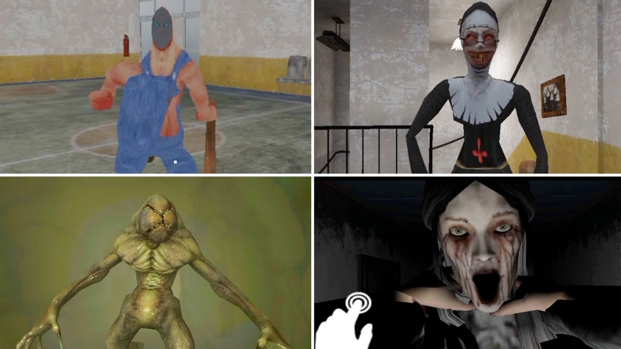 Jumpscare Battle | Fat Daddy Vs Evil Nun Vs Antarctica 88 Vs The Fear | Afnex