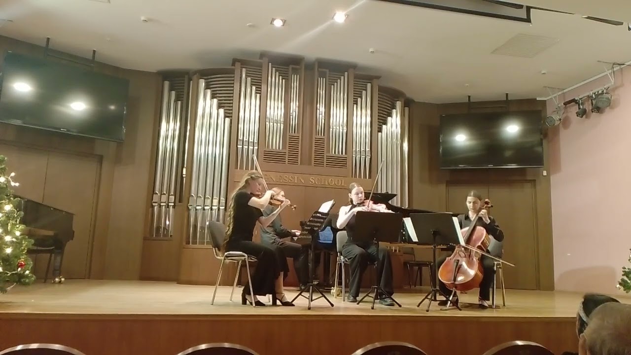 W.A. Mozart Quartet g moll part 1 Моцарт Квартет
