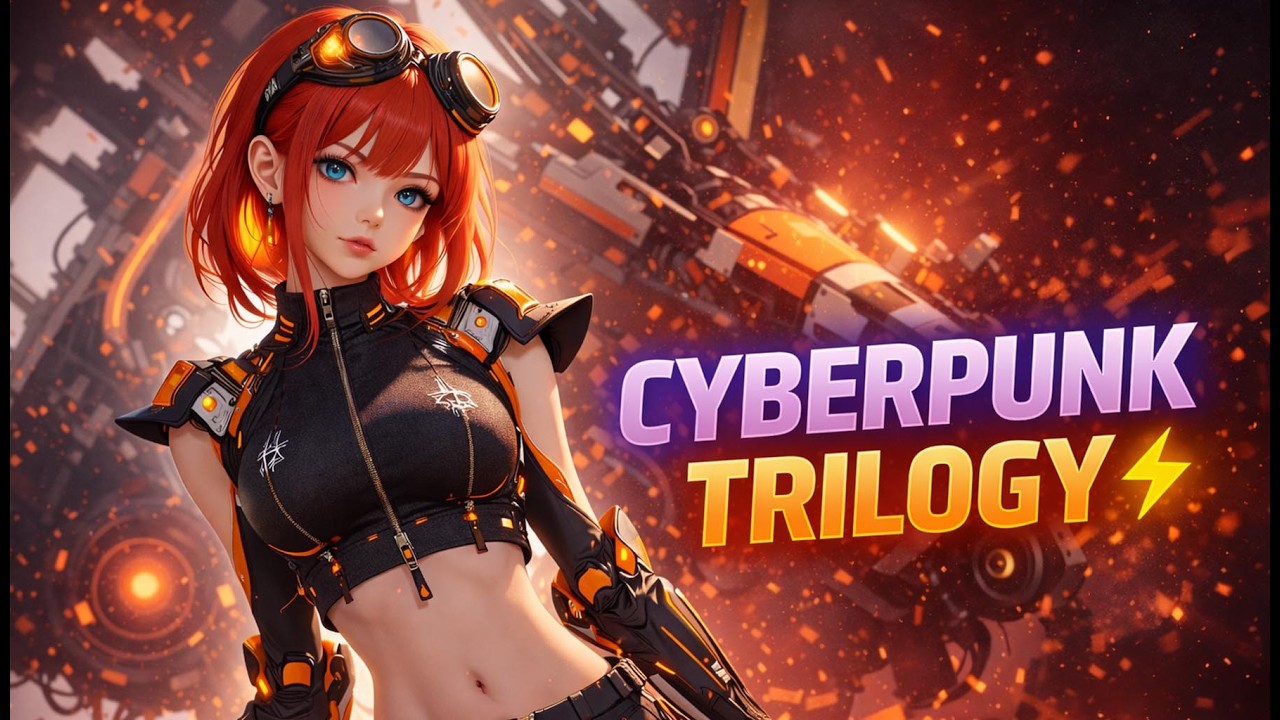 LoFi Rock Radio 🌌 Cyberpunk Night Drive | 24/7 Chill Rock Beats