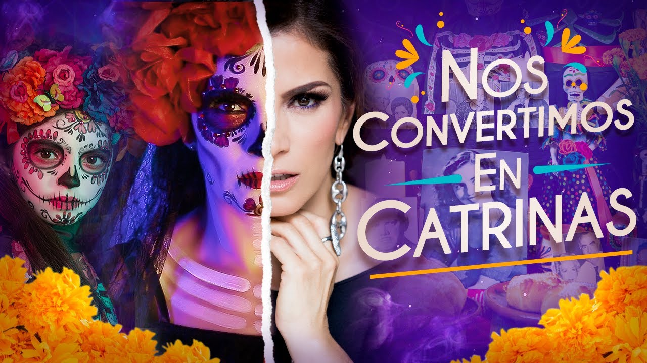 AITANA Y YO NOS VESTIMOS DE CATRINAS 💀 Mi Altar de Día de Muertos 🌼 | Alessandra Rosaldo
