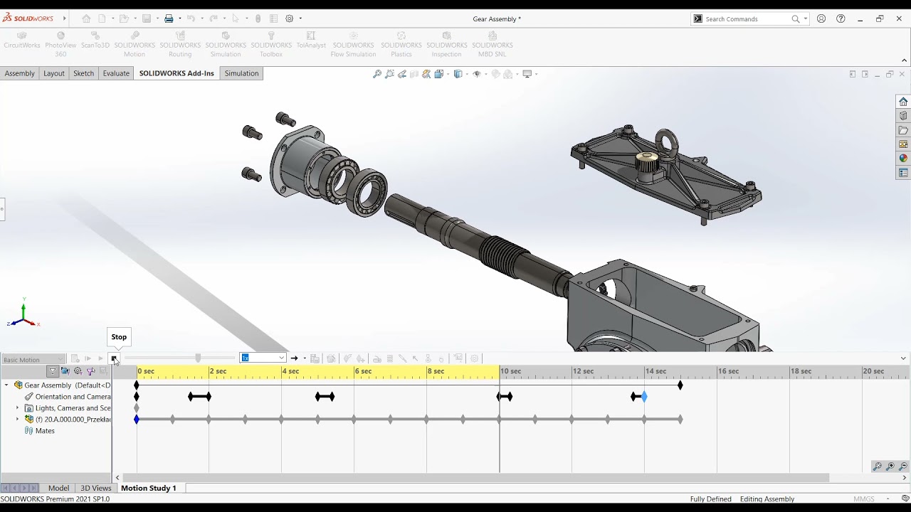 Как импортировать анимацию движения SOLIDWORKS в SOLIDWORKS Visualize | Важные анимации