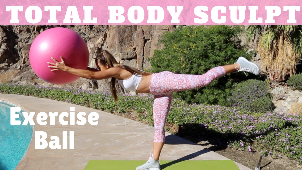 Total Body Sculpt with an Exercise Ball