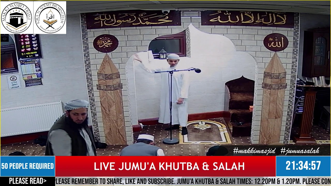 LIVE FROM MAKKI MASJID  -  #makkimasjid #khutbah #islam