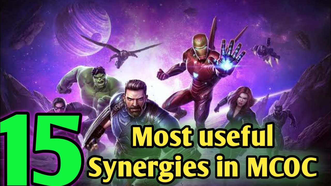 15 Very useful Synergy in MCOC.