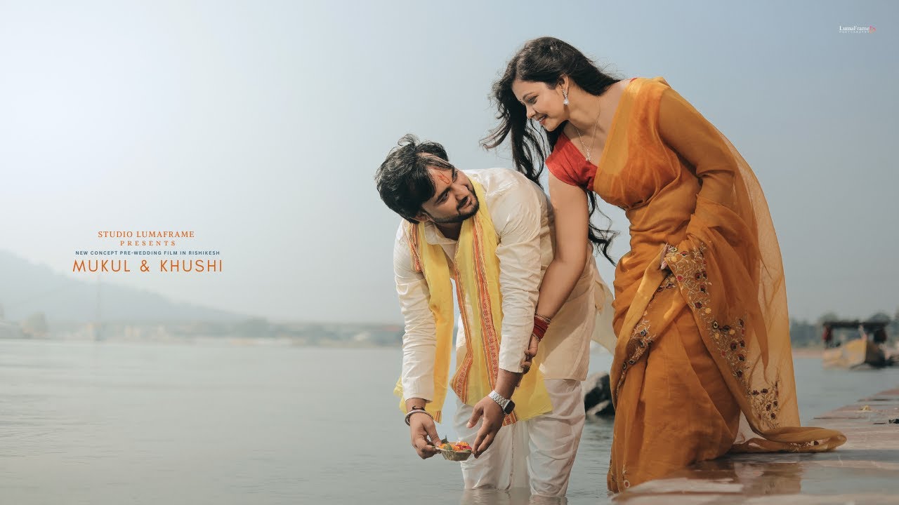 BEST PREWEDDING SHOOT 2025 | NEW CONCEPT | RISHIKESH | MUKUL & KHUSHI | STUDIO LUMAFRAME