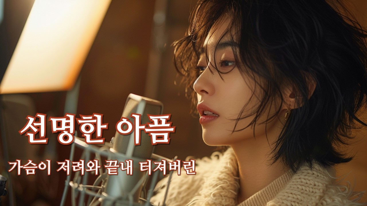 🎧 이어폰 필수 | (끝내 터져버린) 선명한 아픔 - 연신내 토박이 (Female Vocal)