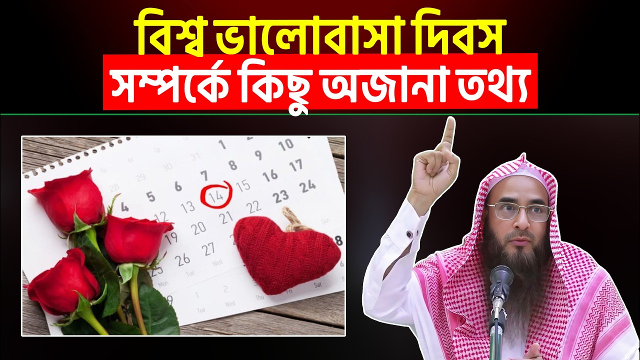 বিশ্ব ভালোবাসা দিবস সম্পর্কে কিছু অজানা তথ্য | Sheikh Motiur Rahman Madani