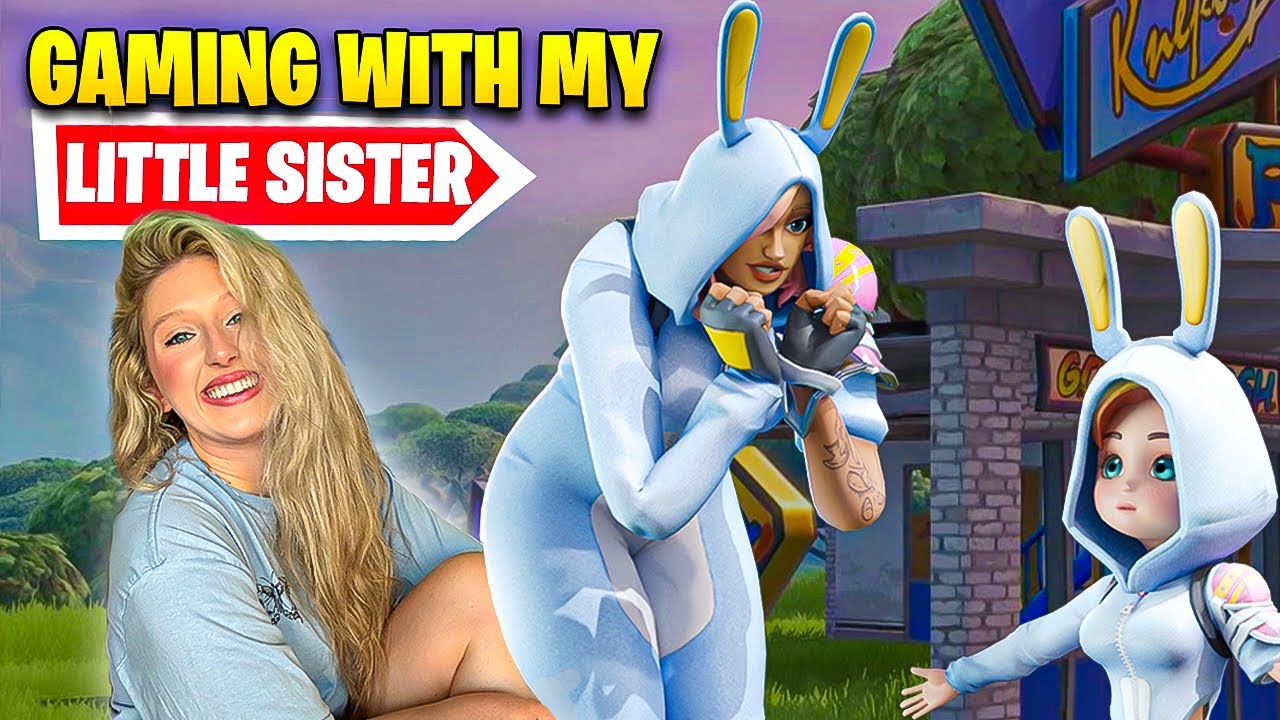 Моя сестра пыталась унести меня в Fortnite!