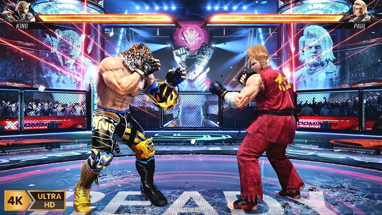 Classic KING vs PAUL - TEKKEN 8 | PS5 PRO Enhanced 4K UltraHD Gameplay 