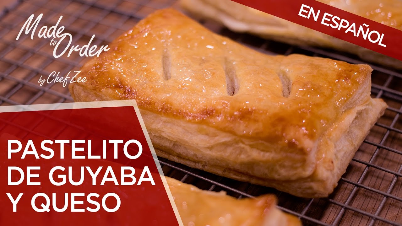 Pastelito de Guayaba y Queso | Recetas Cubana | A La Orden | Chef Zee Cooks