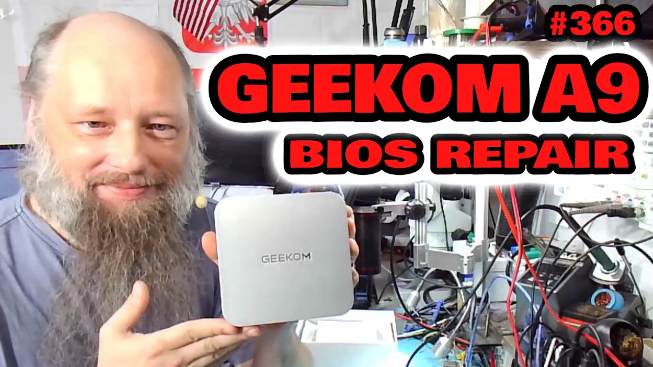 366 | Восстановление поврежденного BIOS Geekom A9
