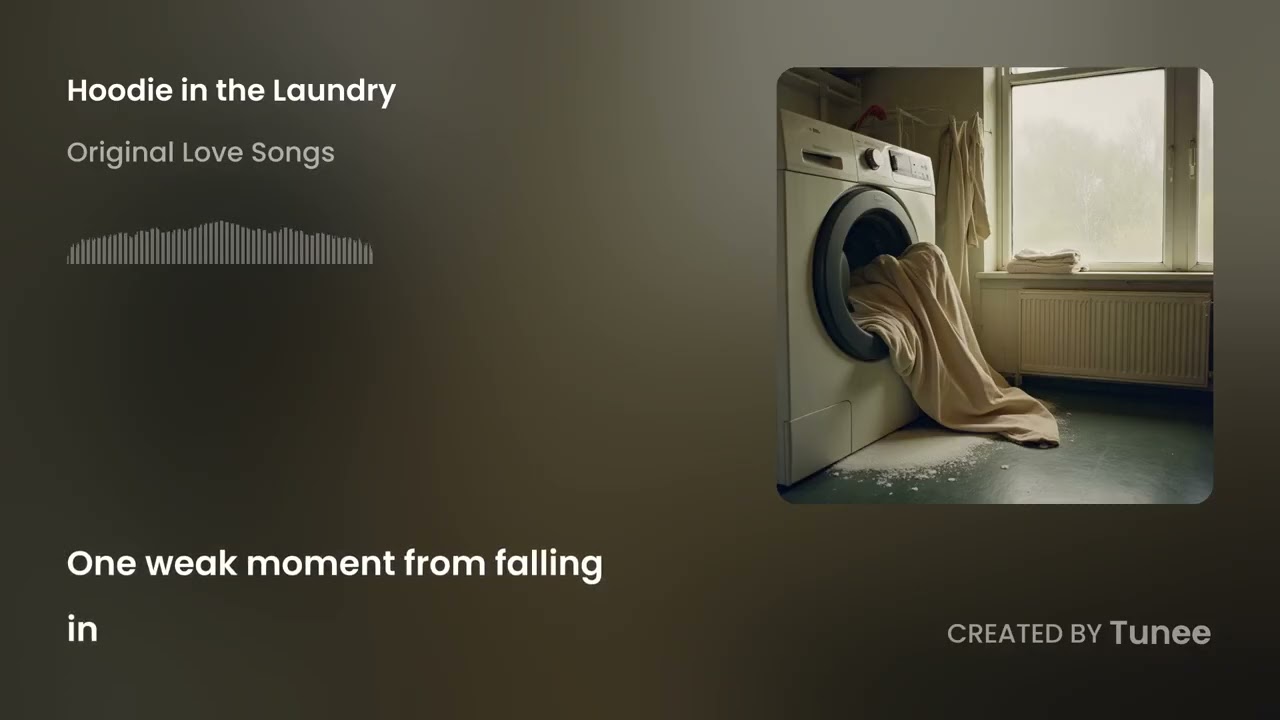 Hoodie in the Laundry