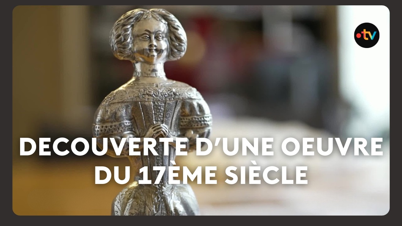 La Dame de vannes, statuette représentant une noble bretonne fabriquée au 17ème siècle