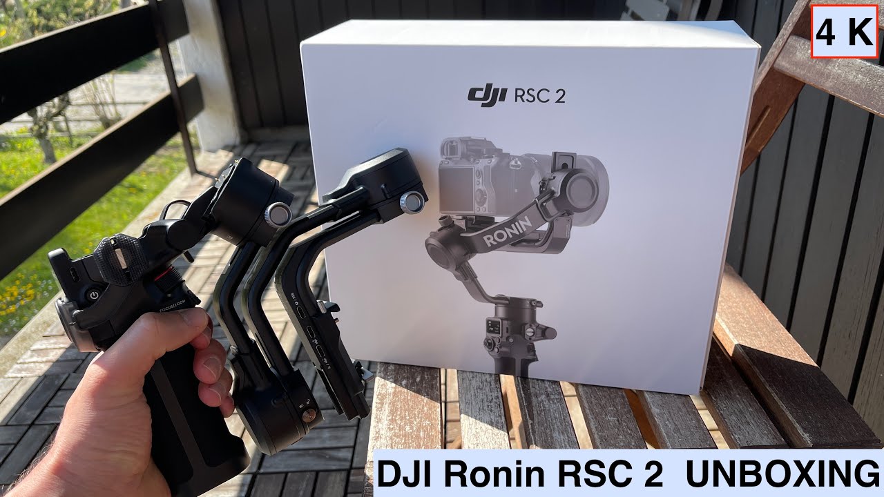DJI Ronin RSC 2  GIMBAL UNBOXING 4K.