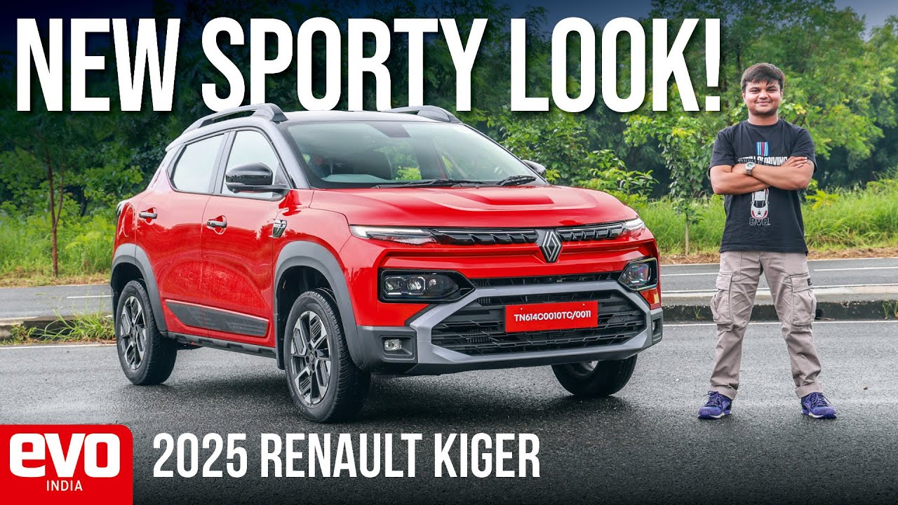 2025 Renault Kiger facelift driven | Refreshed design and new features | evo India