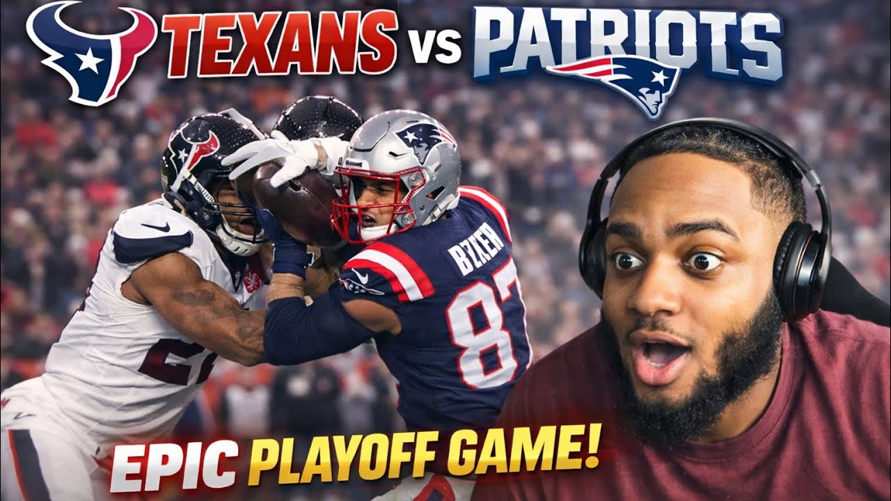 GsteveClips Reacts to Houston Texans vs NE Patriots Game Highlights | 2025 NFL Season Divisional