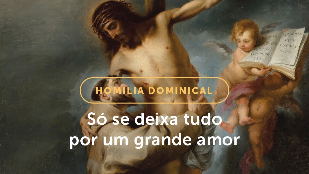 Homilia Dominical | Só um grande amor nos faz deixar tudo (23º Dom. do Tempo Comum - 07/09/2025)