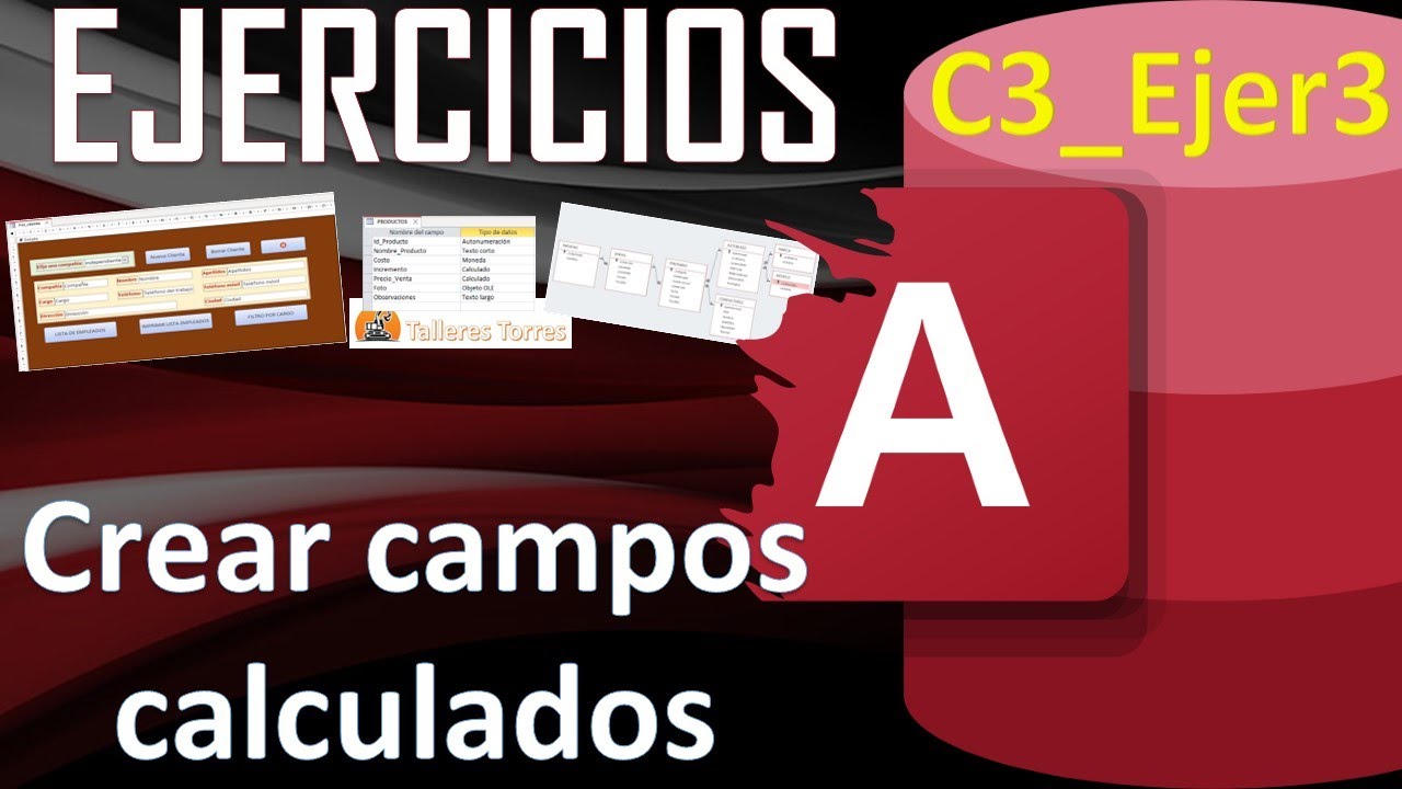 ACCESS - Crear Campos Calculados - ➕➖✖➗