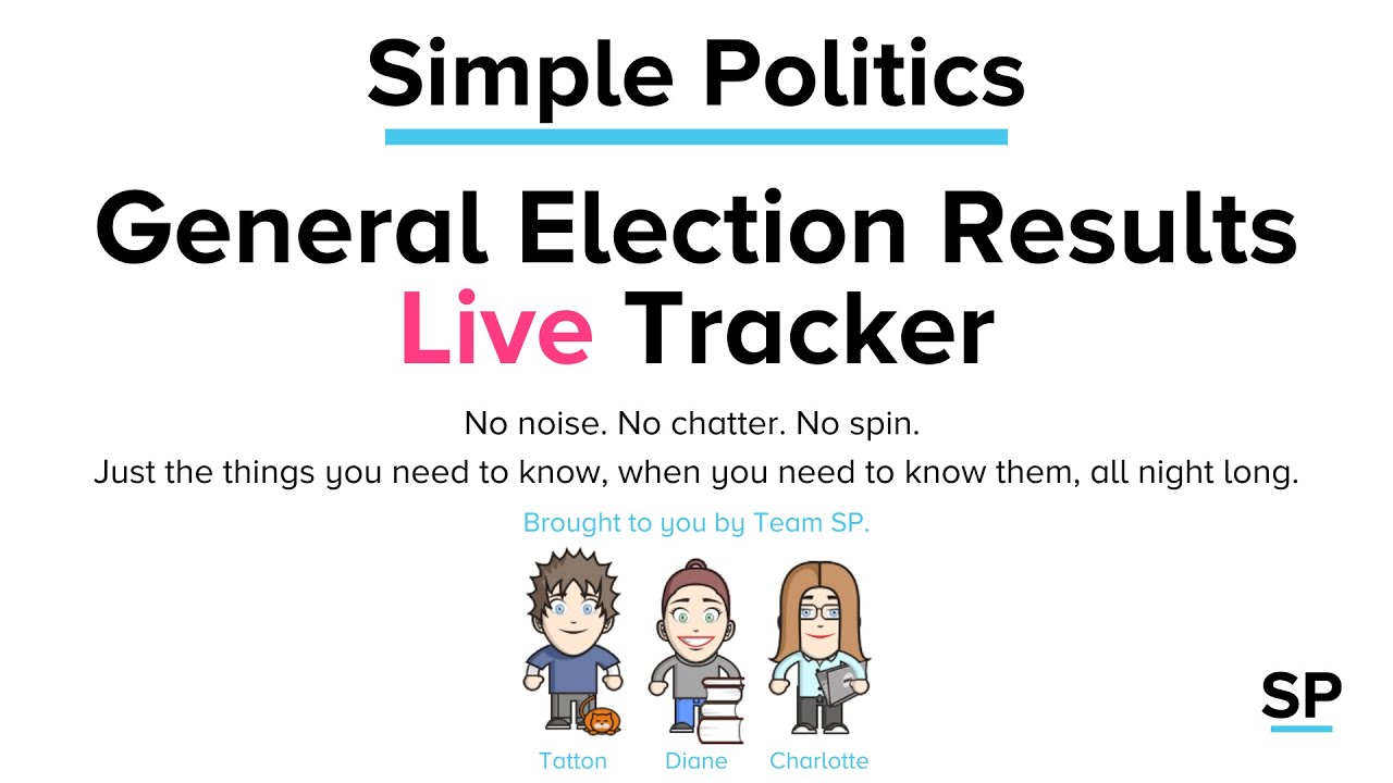 Simple Politics General Election Results - Live!