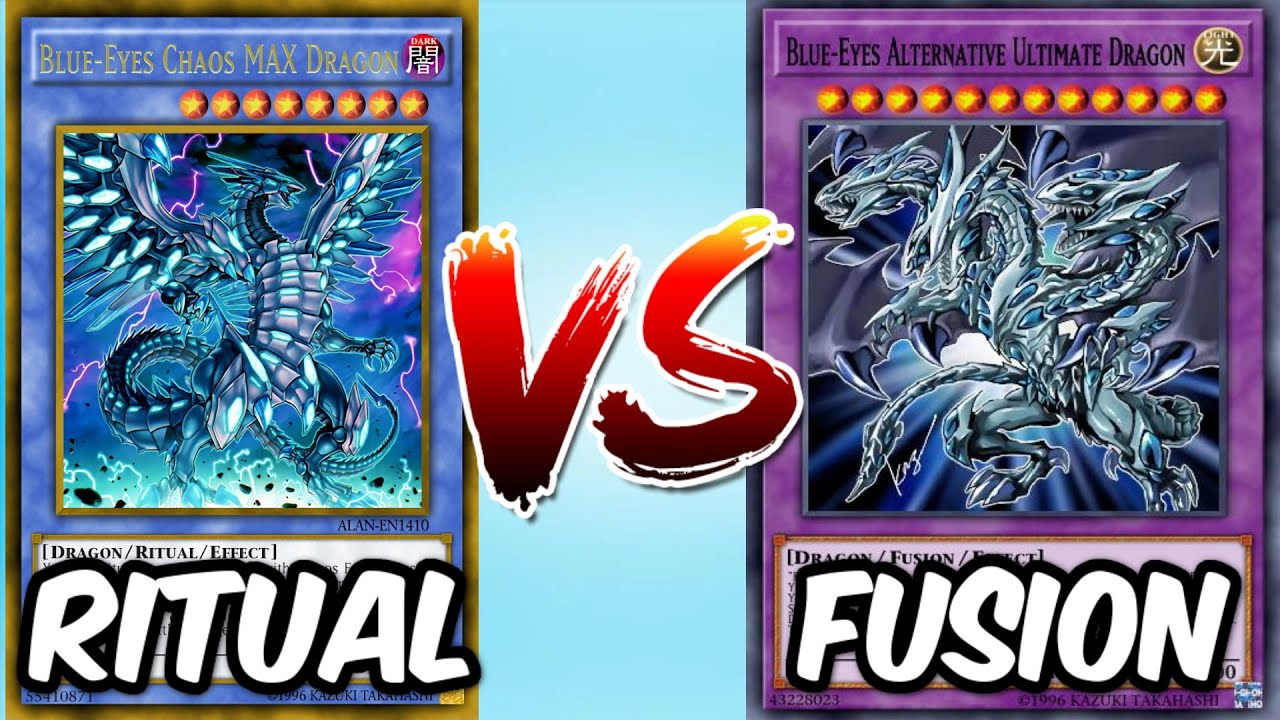 Dragon December What If! Blue Eyes Fusion Vs Blue Eyes Ritual!